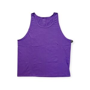 Athletic Works Vibrant Purple Men's Tank Top